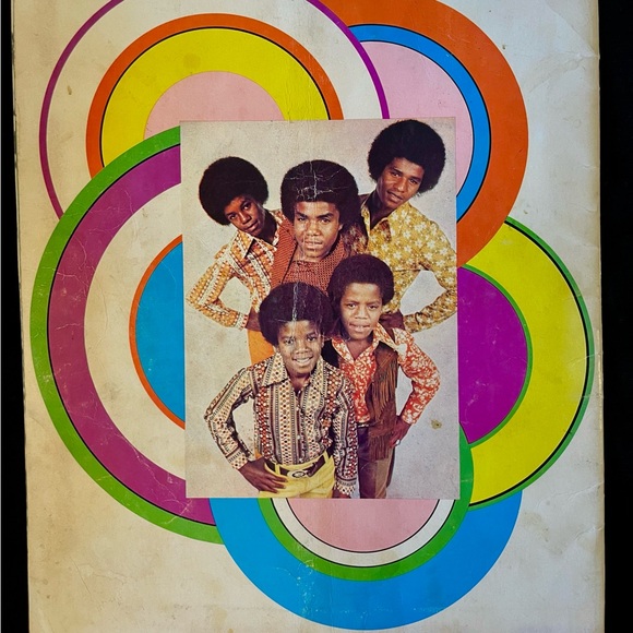 Vintage Jackson 5 Official Concert Tour Souvenir Program - Picture 4 of 4
